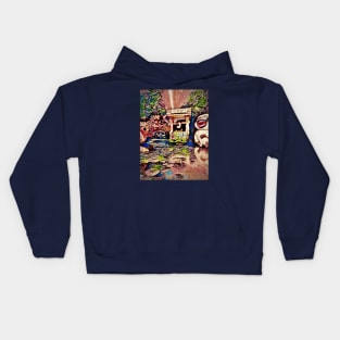 An unfortunate drop Kids Hoodie